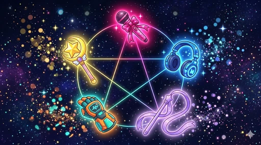 Sparkle weapons glowing with power